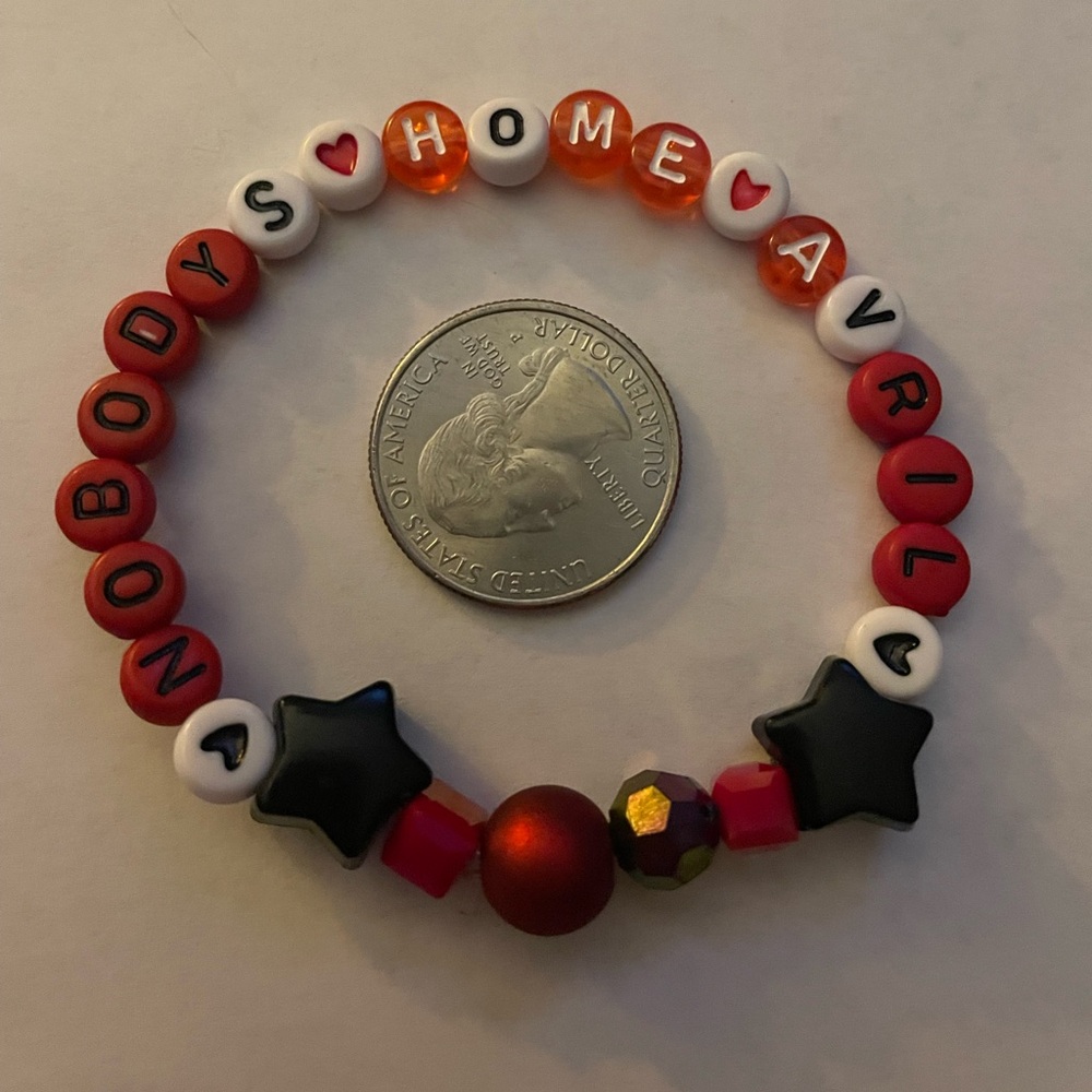 Avril Lavigne Beaded Bracelet